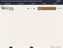 Tablet Screenshot of bristolva.org